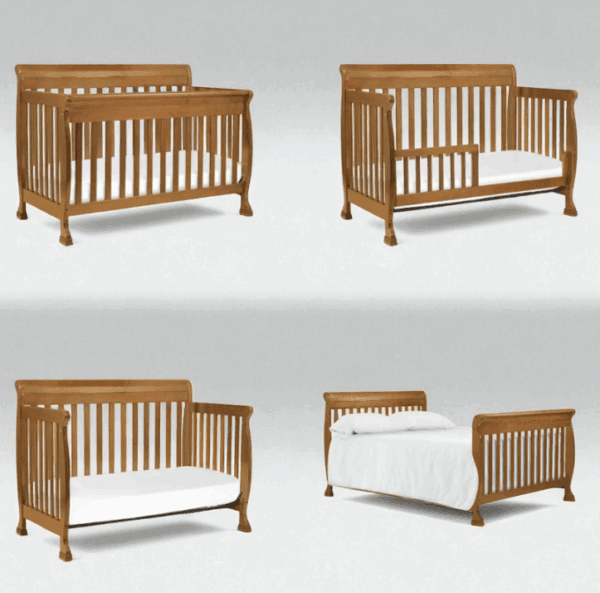 Classic 4-in-1 Convertible Crib with Toddler and Full Bed Option - Image 3